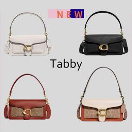 Womens Man Tabby Designer Messenger Bags Tote Handbag Real Leather Baguette Shoulder Bag Mirror Quality Square Crossbody Fashion Satchel Hobo Fashion Bag 74