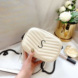 Genuine Leather LOU camera bag Designer tassel handbags Womens small Shoulder clutch cross body tote bag Luxurys mans trunk travel cosmetic Zipper hobo chains Bags