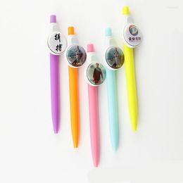 1" 25mm 100pcs Pin Badge Button Parts Diy Ballpen Blank Maker Supplier Material Multiple Colors