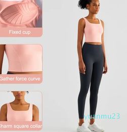 Yoga Outfit Xlwsbcr Bras Women's Sexy Backless Sports Bra Stretch Shape Gym Training Top Outdoor Riding Quick-Drying Clothes