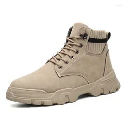 Boots Snow Protective And Wear-resistant Sole Man Warm Comfortable Winter Walking Big Sizet65