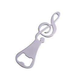 Openers Music Note Bottle Opener Stainless Steel Beer Restaurant Bar Tools Kitchen Gadgets Wholesale Lx3830 Drop Delivery Ho Dhdue