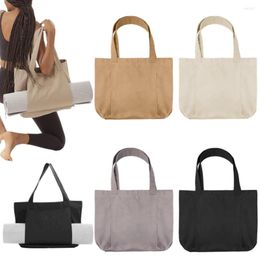 Outdoor Bags Yoga Mat Exercise Fitness Handbag Oxford Pilates Women Travel Shoulder Lightweight Sports Storage Pocket