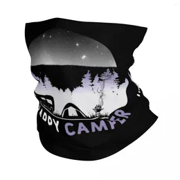 Scarves Happy Camping Trailer Camper Bandana Neck Cover Balaclavas Face Scarf Headwear Outdoor Sports For Men Women Adult Washable