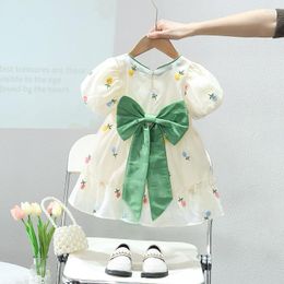 Girl Dresses Baby Girls Dress Summer 2023 Fashion Style Child Clothes Soft Infant Princess For Babi Kids 1y 2 Years