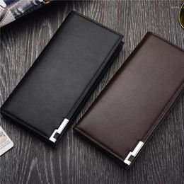 Wallets 2024 Men Business Long Zipper Large Capacity Quality Male Purse With Card Holder Multi-Function Wallet For