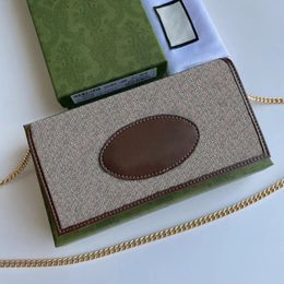 Designer genuine leather Shoulder Bags Chain wallets women handbags cross body bag