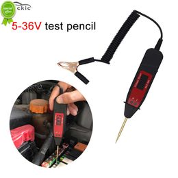 Automobile Line Tester Intelligent Voltage Tester Pen 5-36v Car Digital LCD Electric Probe Detector Tester LED Auto Testing Tool