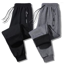 Men's Pants 2023 Autumn/Winter Fashion Simple And Versatile Plus Plush Thickened Guard Casual Warm Sports Leggings