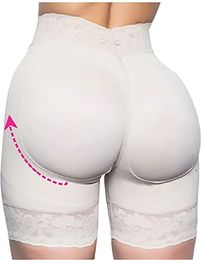 Women Butt Lifter Panty Fake Buttock Body Shaper Padded Underwear Lady Lift Bum High Waist Tummy Control Hip Enhancer Panties