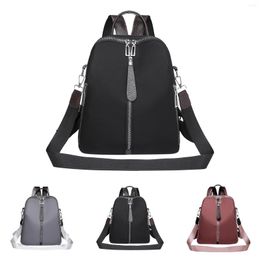 School Bags In Women's Backpack Adjustable Shoulder Belt Solid Messenger Battery Powe Sprayer