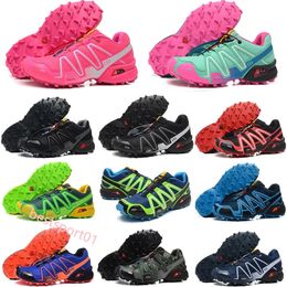 Designers Sports Shoe Speed Cross 3 Running Shoes Mens Trainers SpeedCross 3s Sports Luxurys Sneakers Outdoor Womens 36-48 B3