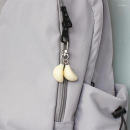 Brooches Beadsnice Simulation Pvc Unique Garlic Pendant Keychain Safety Student Couples Niche Hanging Jewellery