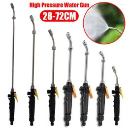 Watering Equipments 28-72cmHigh Pressure Water Gun Metal Jet Garden Washer Hose Wand Nozzle Sprayer Spray Sprinkler Cleaning Tool