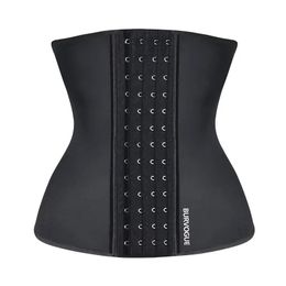 Waist Tummy Shaper BurVogue Latex Waist Trainer Corset for Women Slimming Body Shaper Fitness Waist Cinchers Tummy Shapewear Underbust Binders 231121