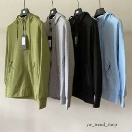 Mens Hoodies Sweatshirts Hooded Jackets Windproof Storm Cardigan Overcoat Fashion Hoodie Zip Fleece Lined Coat Men 13I Cp Companies Cp 8923 762