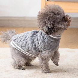 Dog Apparel Pet Clothing Autumn Winter Small Cat Sweaters