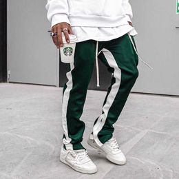 Men's Pants Mens Joggers Casual Pants Men Bottoms Tracksuit Hip Hop Streetwear Skinny Trousers Jogger Sweatpants Sportswear Track Pants J230419