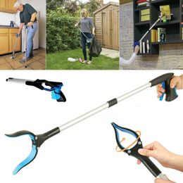 Brooms Dustpans Grab Tool Disabled Pick up Helping Hand GRABBER Long Reach Arm 230421