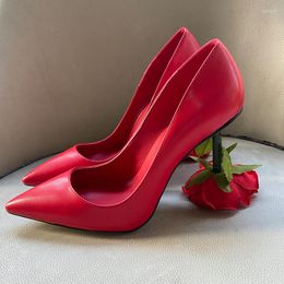 Dress Shoes Novelty Big Rose Strange Heel Women Pumps Luxury Patent Leather Sexy Pointed Toe Slip-on For Girls Wedding Heels