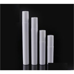 Packing Bottles Fashion 2Ml L 4Ml 5Ml Mini Portable Trial Package Plastic Spray Bottle Empty Per Test Tube Black White W0114 Drop De Dhueh