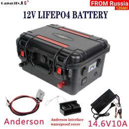 12V120AH150ah lifepo4 battery pack 200a Rechargeable battery Lithium Iron Phosphate with PD BMS for RV solar battery Inverter