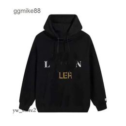 Lanvin Hoodie Sweatshirts Men's Hoodies Sweatshirts Fashion Men Women Printed Letter Spring and Autumn Lightweight Loose Student Casual 7163