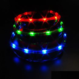 Other Event Party Supplies Cute Led Flashing Space Eye Glasses Luminous Masquerade Props Kids Lighted Toys Glow F1470 Drop Dh7Yh