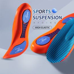 Shoe Parts Accessories Sports Elasticity Insoles For Shoes Sole Technology Shock Absorption Breathable Running Feet Orthopaedic insoles 230420