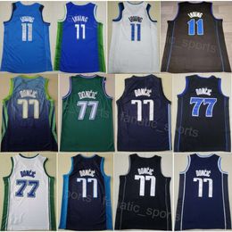 Team Kyrie Irving Basketball Jerseys 11 Man City Luka Doncic Shirt 77 Earned Embroidery And Stitched For Sport Fans Classic Statement Breathable Top Quality On Sale