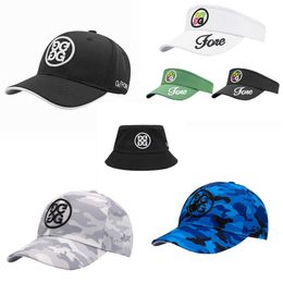 Ball Caps 2023 golf cap new sun protection sports men's and women's golf hats J230421