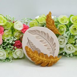 Baking Moulds Birds Feathers Chocolate Silicone Mold DIY Fondant Cake Decorating Tools Lace Border Resin Kitchen Accessories