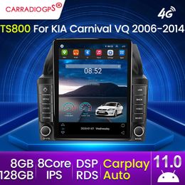 Car dvd Radio for Kia Carnival VQ 2006-2014 Android 11 Carplay Auto Autoradio Multimedia Video Player Navigation GPS Stereo No 2din