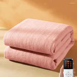 Blankets Double Warm Electric Blanket Dual Zone Removing Mites Resistance Wire Office Beds Heizung