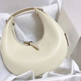 Evening Bags 2023 Cow Genuine Leather Women's Aesthetic Saddle Korean Handbag Y2k Mini Dumpling Shoulder Brand Bag With Pillow 231120