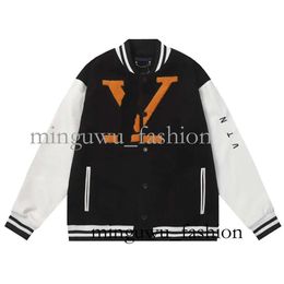 Men's Wear Jacket Jackets 2023 Mens Letter Rhude Embroidered Woolen Baseball Uniform Loose Casual Women Coat Clothing 5 Pw53 258 290