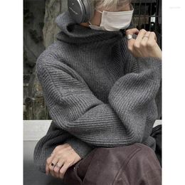 Men's Sweaters 2023 Autumn/winter American Design For Men Vintage Zipper Sweater Coat Trendy Brand Cardigan Knitwear Outerwear