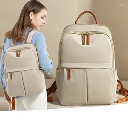 School Bags Fashion Laptop Backpack For Women Luxury Bag Girl Large Capacity Travel Multi-functional Female