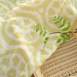 Curtain Curtains For Living Dining Room Bedroom Simple And Modern Lime Rice Grid Printing Window Decor