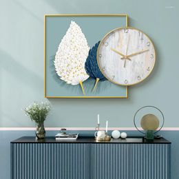 Wall Clocks Modern Minimalist Clock Stylish Digital Luxury Unusual Design Table Horloge Metal Murale Home Decoration LQQ35XP