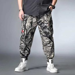 Men's Pants Spring Autumn Men clothing Jogger Streetwear Baggy Casual Cargo Pant Camouflage Military Tactics Sweatpants Trousers for men New J230420
