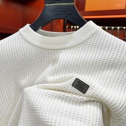 Men's Sweaters Sweater O-Neck Pullover Knit High End Quality Letter Embroidery Luxury British Autumn/Winter Casual Underlay Men Clothing