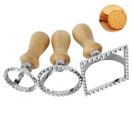 Baking Moulds Pasta Hand-Cutting Cookie Mould Embossed Kitchen Pastry Dumpling Maker Mould Stamp Cutter Set Tools Accessories