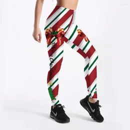 Women's Leggings Christmas Santa Claus Snowman Print Fashion Women Workout Fitness Pants Jumpsuit Clothes Stylish Womens Slim