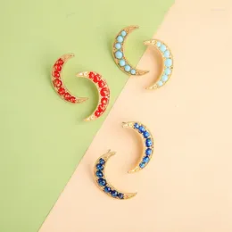 Stud Earrings BALANBIU Three-tone Exquisite Resin Ornament Moon For Women Gifts 2023 Est Fashion Ear Pin Jewellery Accessories