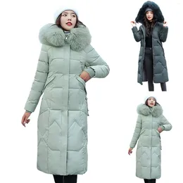 Women's Jackets Womens Winter Jacket Warm Overcoat Slim Hooded Zipper Maternity Bubble Fashion Women Below Freezing For