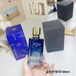 Men Women Ex Nihilo Blue Talisman Perfume Eau De Parfum 100ml Fleur Gold Immortals Narcotique Patchouli Memory EDP Neutral Long Lasting Cologne Fragrance 31