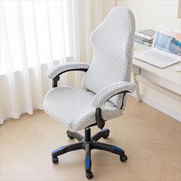 Chair Covers Back Cover Geometric Pattern Gaming Set Elastic Strap Easy To Instal Washable Stretchable Protective Kit