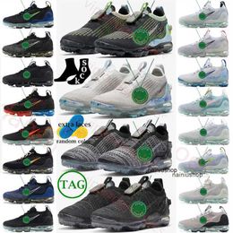 2024 Top Air VapuorMaxs2020 Running shoes Team Red Multi Colour Smoke Dark Iron Grey Newsprint Deep Royal Blue Obsidian Siren Red Light Arctic