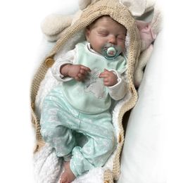 Dolls OtardDolls 19" Reborn Doll Realistic LouLou Bebe Baby Toys For Children's Gifts 231121